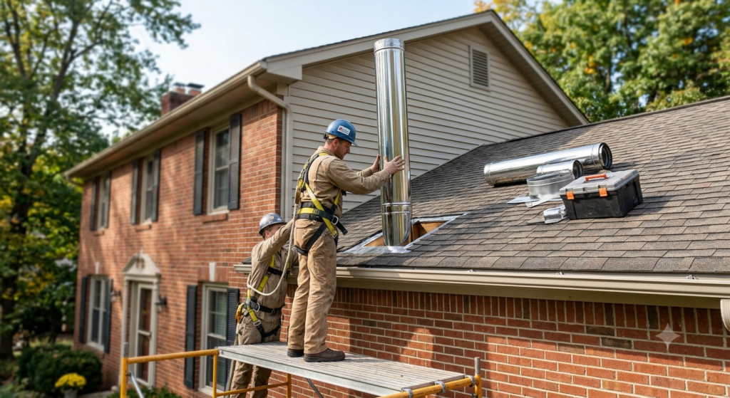 North Miami Chimney Installation