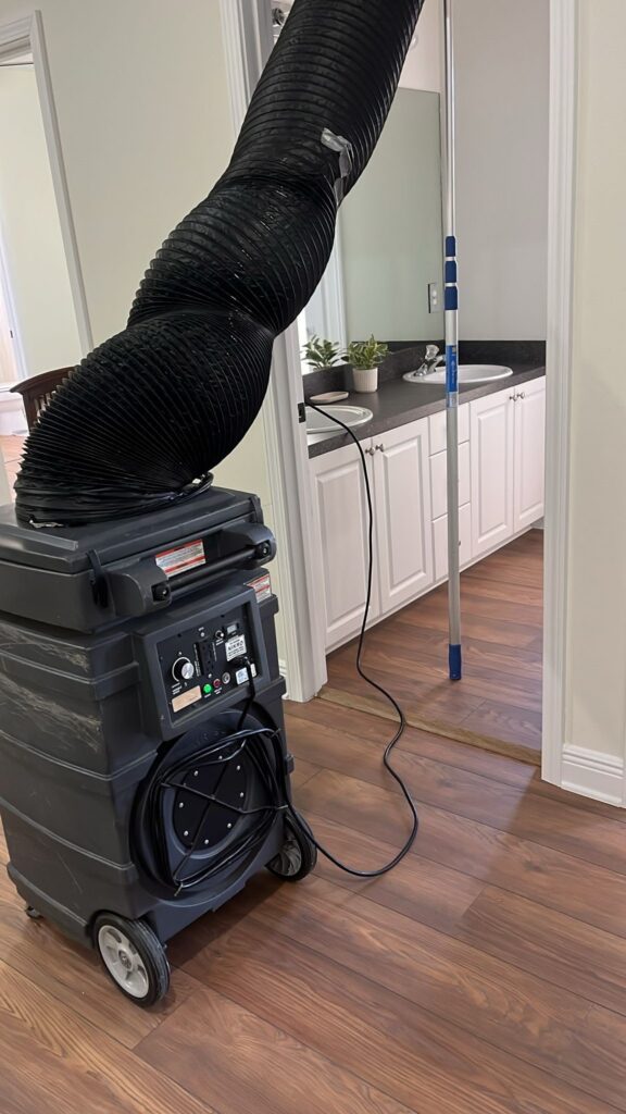 Before and after air duct cleaning in Pinellas Park FL